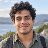 AI-generated sample traveler portrait