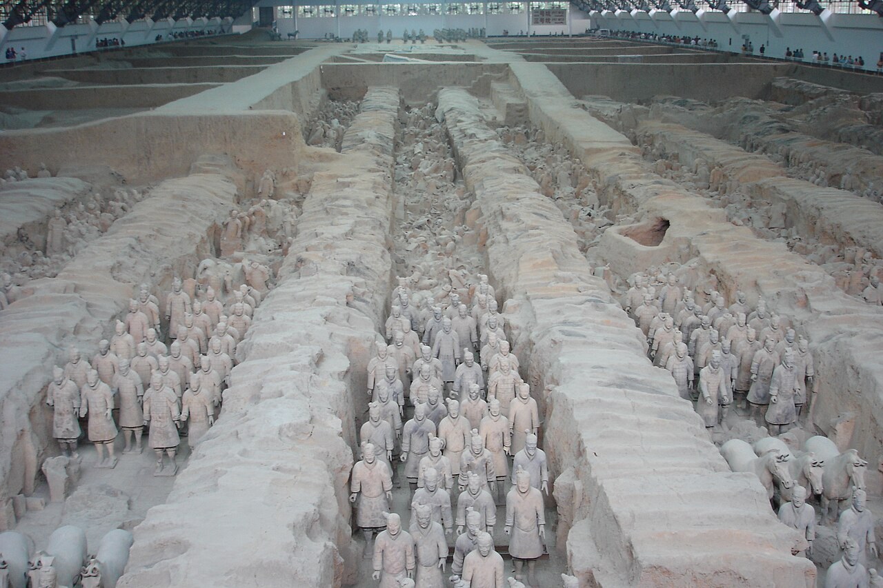 A terracotta day for curious questions
